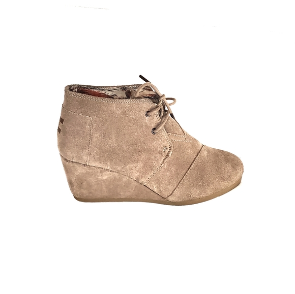 Toms Shoes - Tom's wedge ankle boot